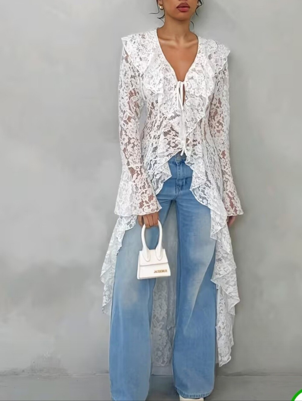 New Lace Maxi Cardigan Size M/L